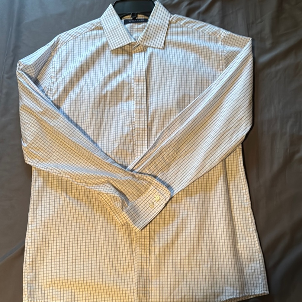 Men's Blue Checkered Shirt